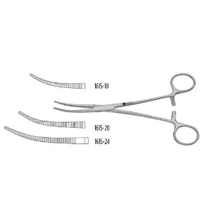 Crafoord (Coller) Artery Forceps, Delicate Pattern, Curved, 7 1/8" (18.0 Cm)